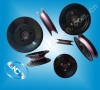 Flanged nylon ceramic pulley guide ceramic roller ceramic wheel
